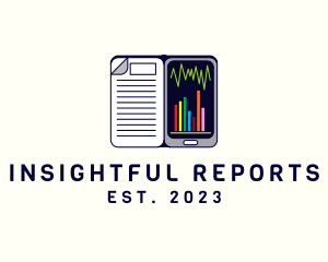 Report - Mobile Statistics Class logo design