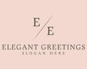 Feminine Classy Business logo design