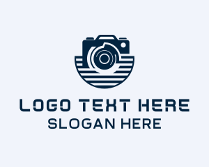 Aperture - Photographer Camera Disk logo design