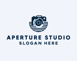 Aperture - Photographer Camera Capture logo design