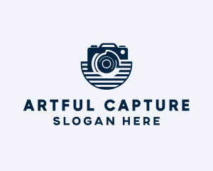 Photographer Camera Capture logo design