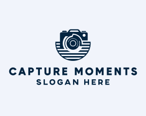 Photo - Photographer Camera Capture logo design