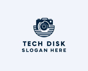 Disk - Photographer Camera Capture logo design