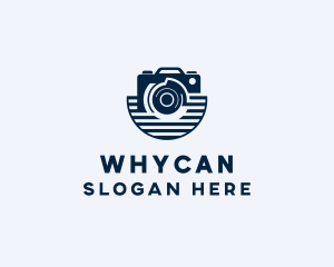Digital Camera - Photographer Camera Capture logo design