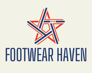 Sneaker Star Shoelace  logo design