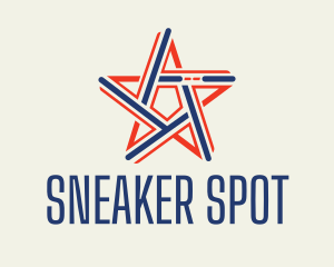 Sneaker Star Shoelace  logo design