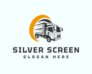 Logistics Truck Delivery Logo