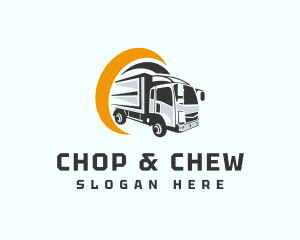 Delivery - Logistics Truck Delivery logo design