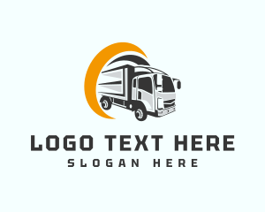 Cargo - Logistics Truck Delivery logo design