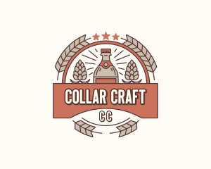 Liquor Beer Brewery logo design