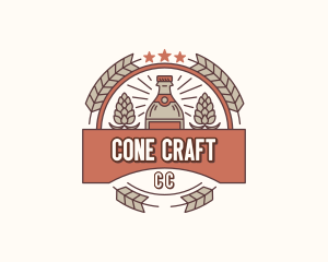 Liquor Beer Brewery logo design