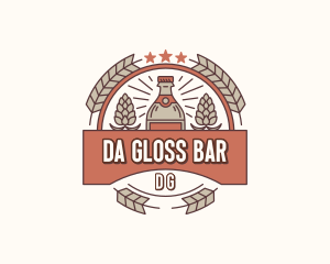 Liquor Beer Brewery logo design