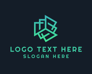 Cyber - Professional Technology Firm logo design