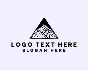 Hiking - Mountain Summit Outdoor logo design