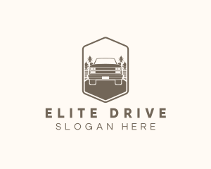 Suv - Offroad Hexagon SUV Vehicle logo design