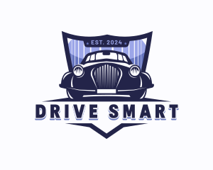 Car Driving Vehicle logo design