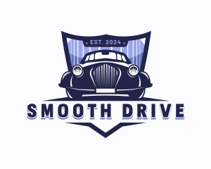 Car Driving Vehicle logo design