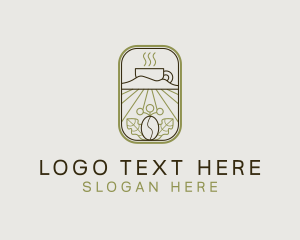 Simple - Coffee Nature Agriculture logo design