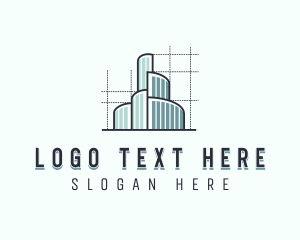 Structure - Building Contractor Architect logo design