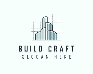 Building Contractor Architect logo design