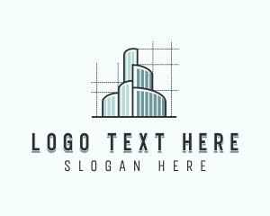 Architect - Building Contractor Architect logo design