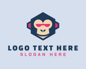 Hexagonal - Hexagon Monkey Apparel logo design