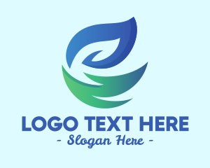 Ecology - Eco Natural Leaf logo design