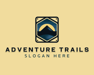 Mountain Hike Adventure Logo