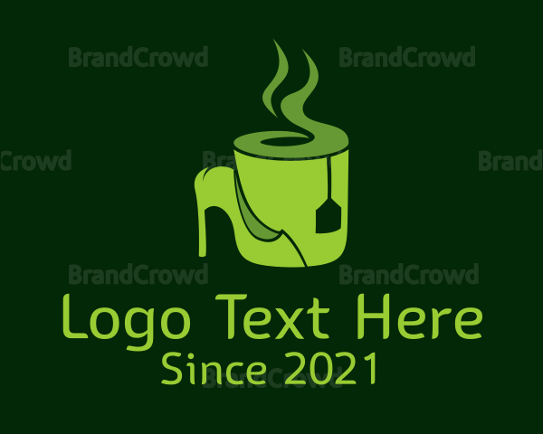 Green Tea Fashion Cafe Logo