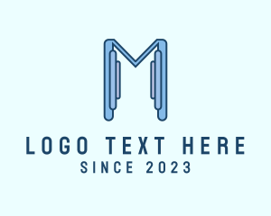 Tech - Tech Firm Letter M logo design