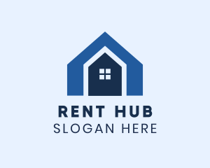 Rent - House Realtor Home logo design