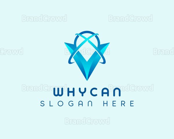 Flight Travel Plane Logo