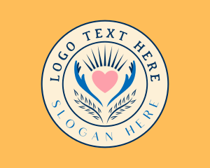 Heart Outreach Hands Logo