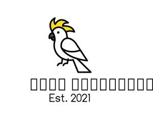 Bird - Cockatoo Bird Aviary logo design