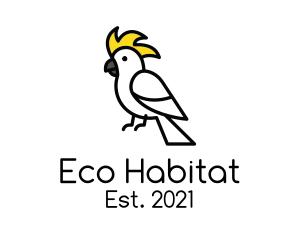 Biodiversity - Cockatoo Bird Aviary logo design