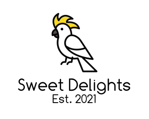Bird Sanctuary - Cockatoo Bird Aviary logo design