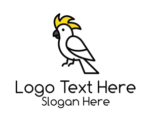 Cockatoo Bird Aviary  Logo