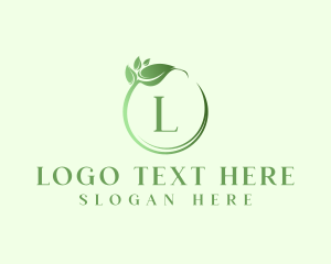 Vegan - Natural Plant Spa logo design