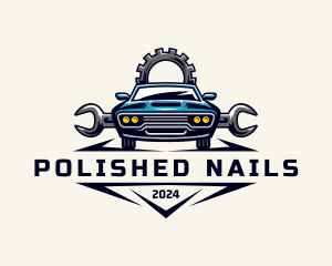 Automobile Gear Mechanic logo design