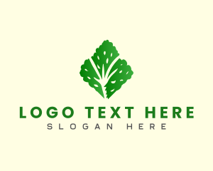 Tree Lumber Leaf Logo