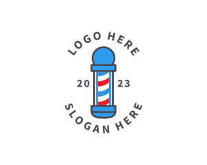 Grooming Barber Business Logo