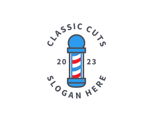 Grooming Barber Business logo design