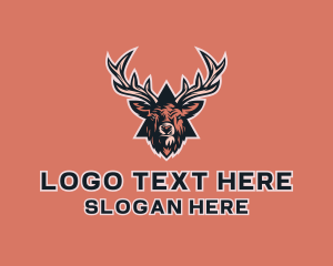 Stag - Stag Deer Gaming logo design
