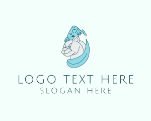 Polar Bear Wizard logo design