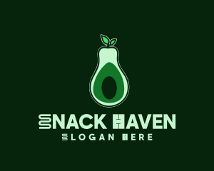 Geen Healthy Avocado logo design