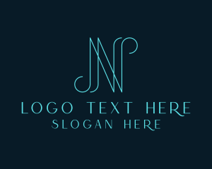 Jewelry - Elegant Boutique Letter N logo design