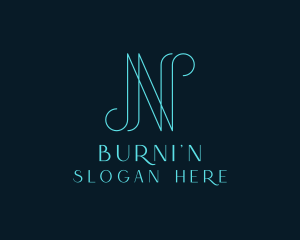 Elegant Boutique Letter N logo design