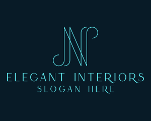 Elegant Boutique Letter N logo design