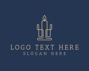 Scented - Decor Candle Maker logo design