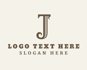 Letter J - Stylish Brand Boutique logo design